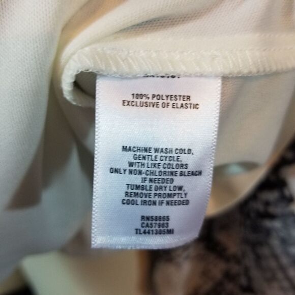 Leith Snake Print Smocked Minidress Size XS - Picture 8 of 8